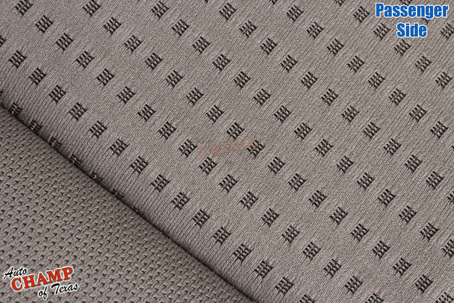 ford f-250 2008 2010 passenger seat bottom cover cloth gray