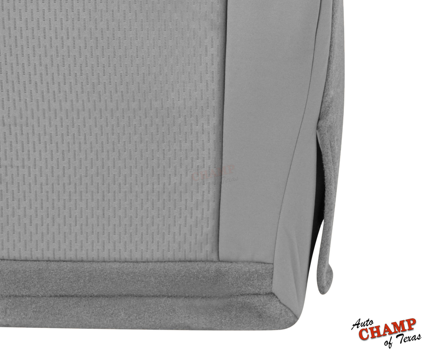 2009 2023 ford econoline van driver side bottom seat cover medium flint gray closeup