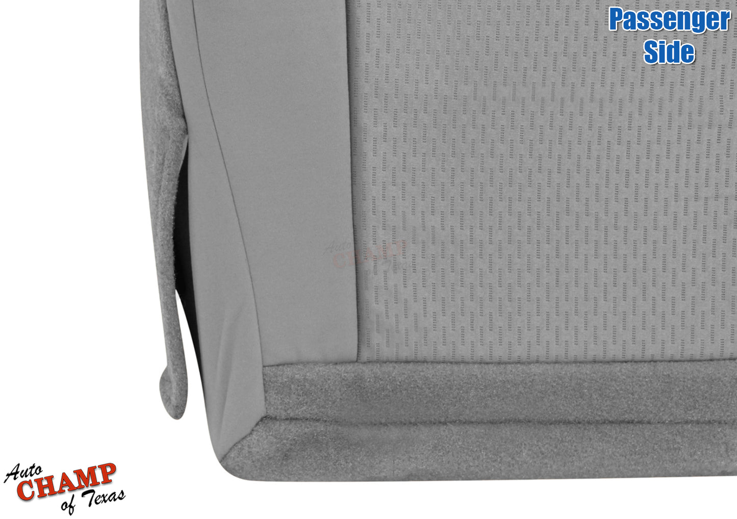 2009 2023 ford econoline van passenger side seat cover medium flint gray center