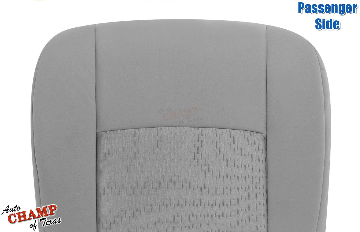 2009 2023 ford econoline van passenger side seat cover medium flint gray center