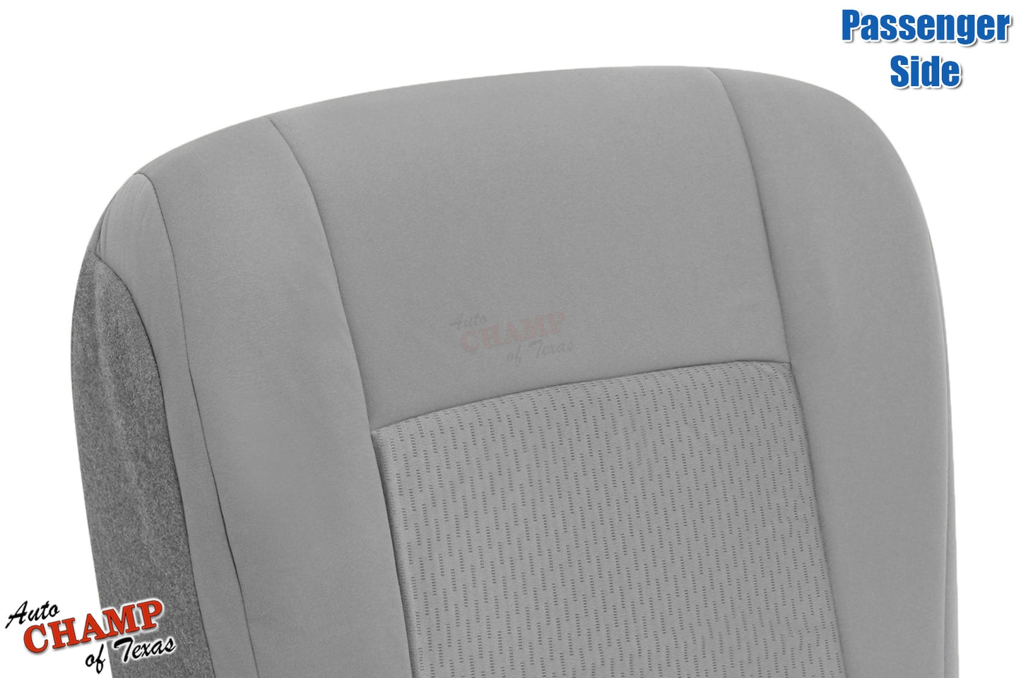 2009 2023 ford econoline van passenger side seat cover medium flint gray close
