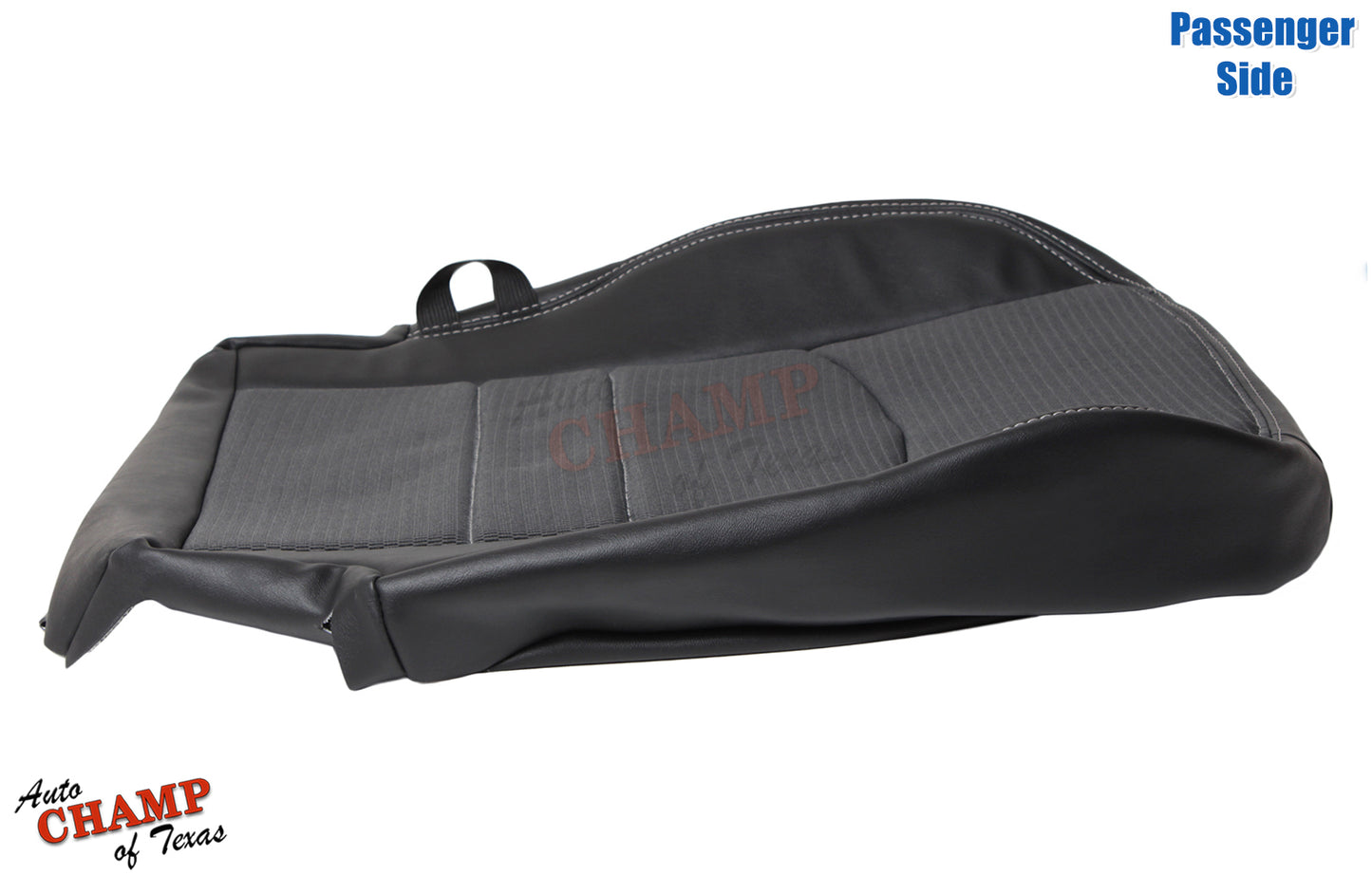 gray leather cloth seat bottom passenger dodge ram sport 1500 2009 2012