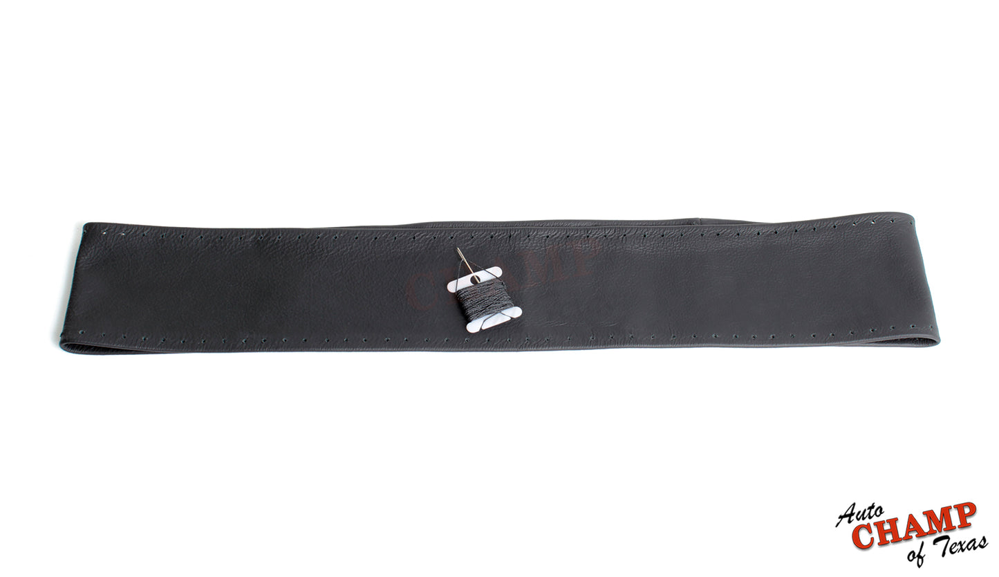 2003-2006 Chevy Avalanche LT LS Z71 Z66 Leather Steering Wheel Cover Driver Black