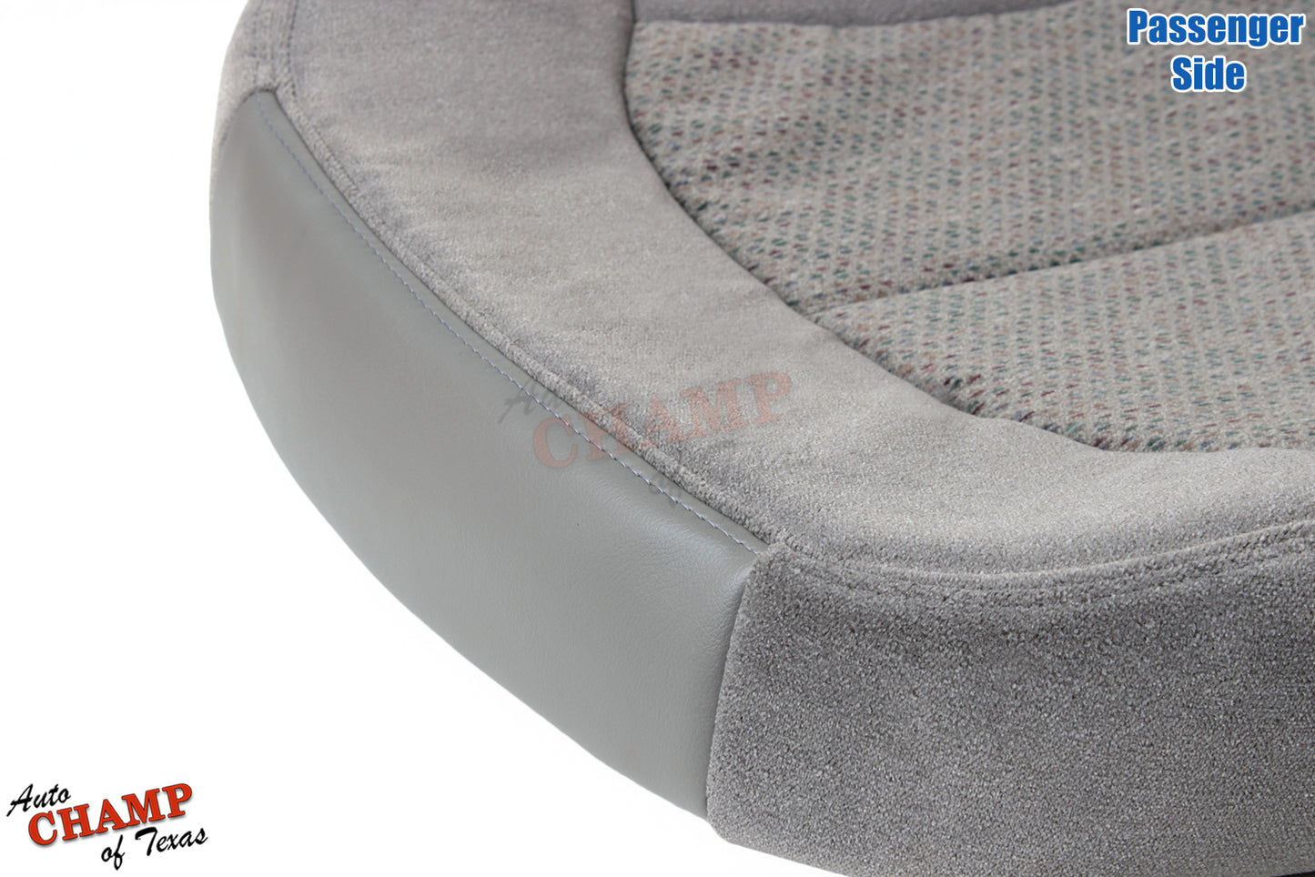 z71 passenger seat cushion cover gray cloth