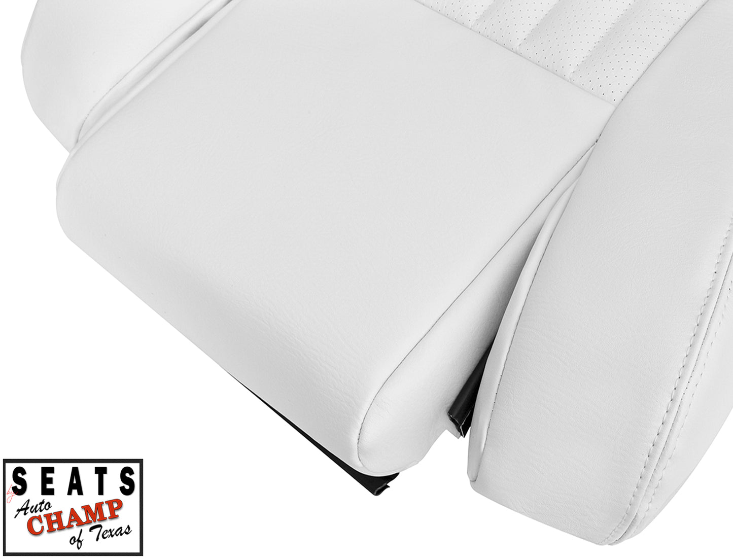 white leather anniversary seat bottom trans am