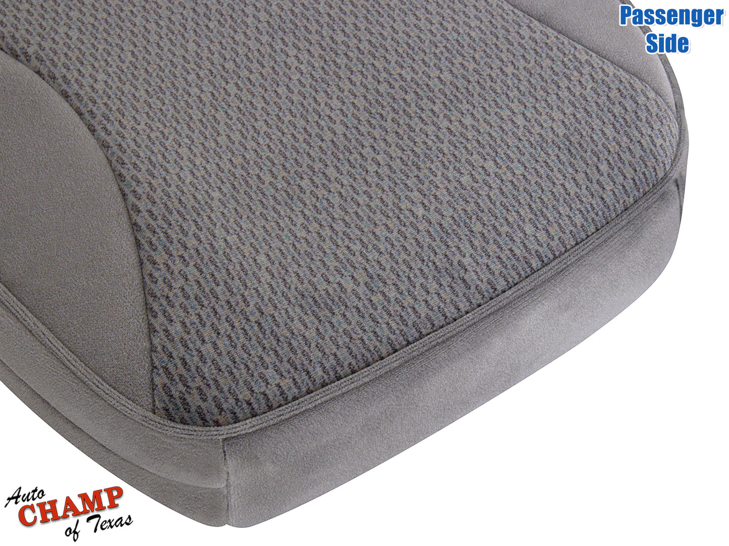 gray cloth passenger seat cover bottom ford f150 xlt