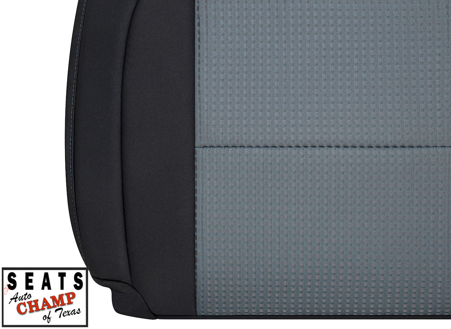 titan 2004 2007 cloth gray black backrest seat