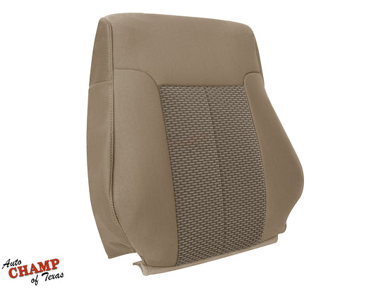 earth tone driver seat bottom ford f-250 2011 2016 cloth cover
