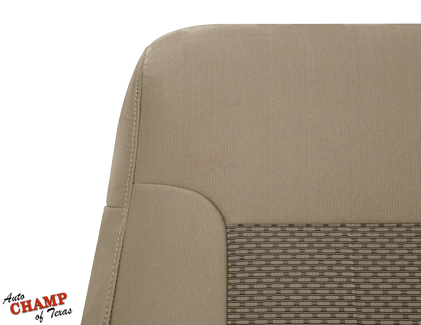 oem tan cloth driver seat bottom cover ford f-250 2011 2016