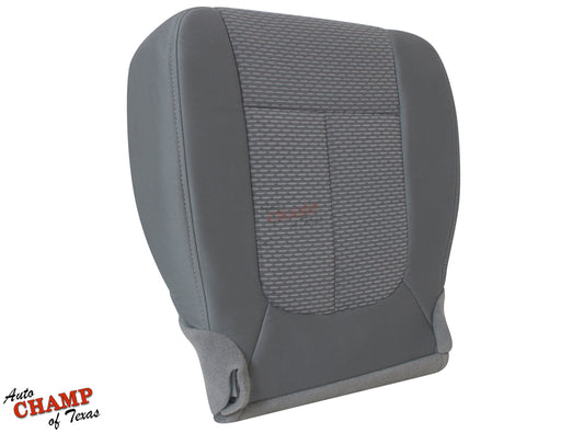 driver seat cloth cover gray 2011 2016 ford f-250 bottom