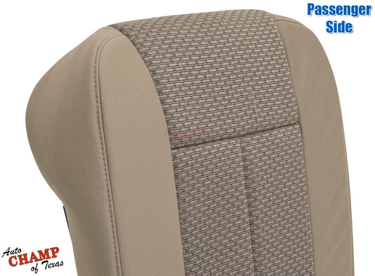 tan cloth passenger bottom seat cushion cover ford f250 xlt 2011 2016