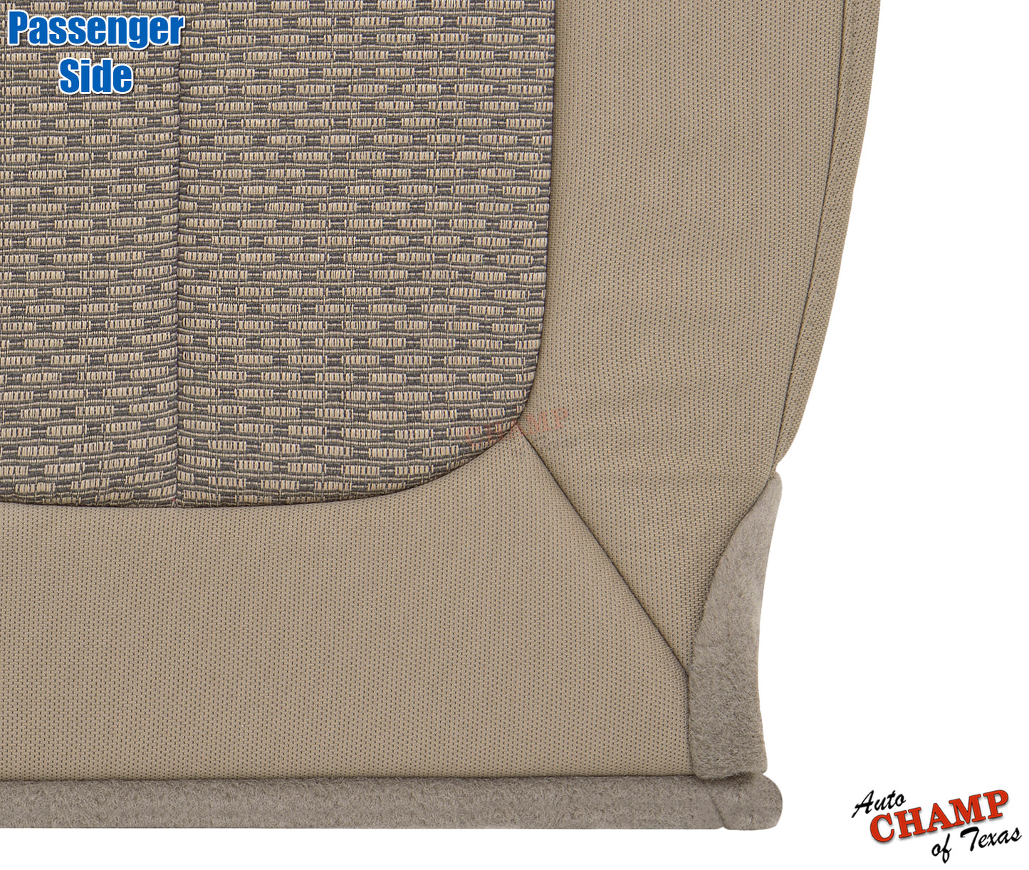 bottom seat cloth cover passenger side ford f250 xlt 2011 2016 tan