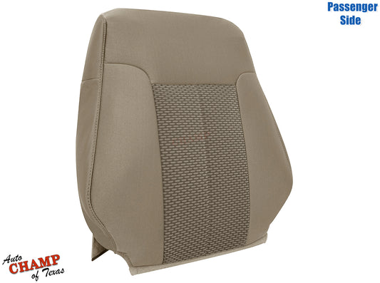 2011 2016 ford f-250 tan cloth passenger seat cover bottom