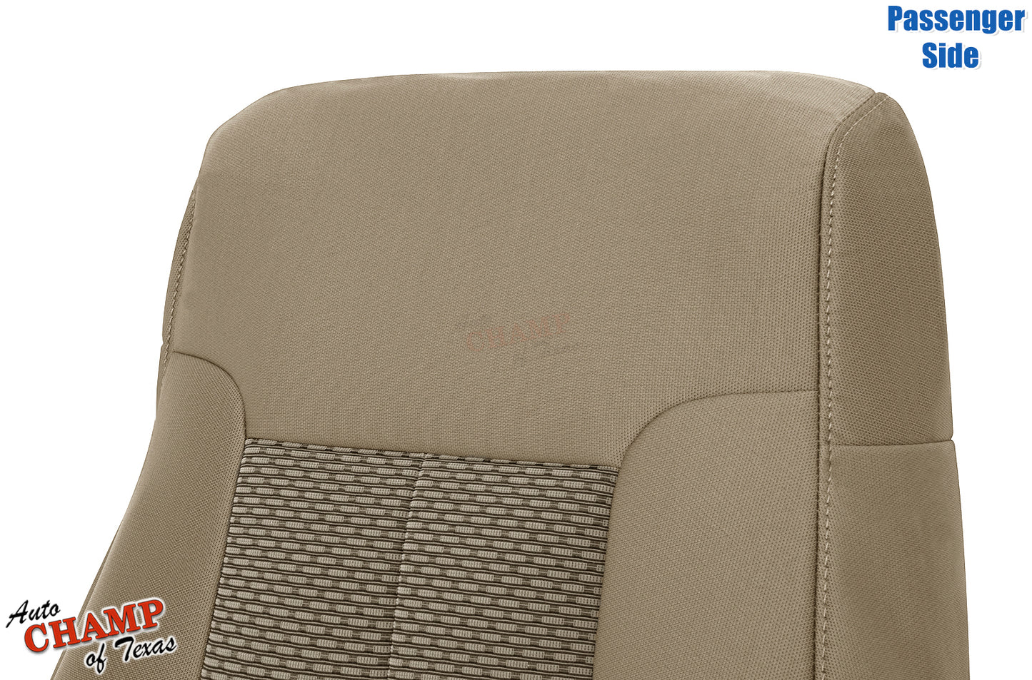 oem style passenger bottom cloth seat ford f-250 2011 2016 tan