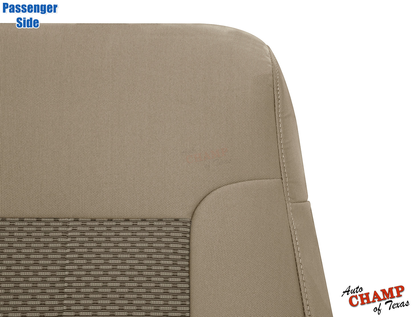 ford f-250 2011 2016 tan bottom passenger cloth seat cushion
