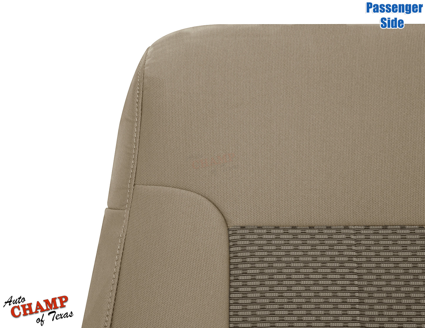earth tone cloth seat cover bottom passenger ford f-250 2011 2016