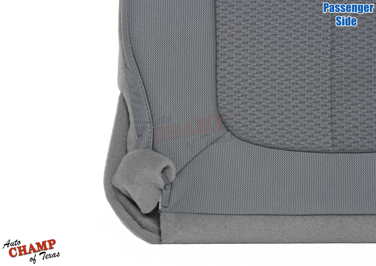 f150 xl gray cloth passenger seat cover 2004 2006 bottom