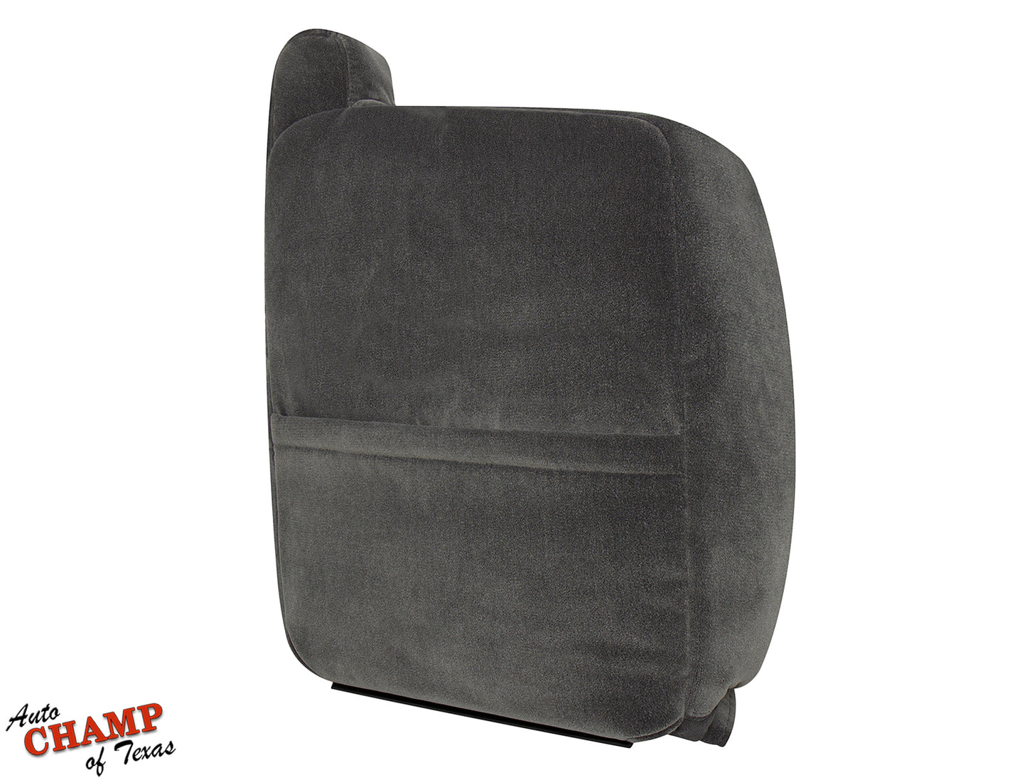 03 07 chevy silverado passenger seat cloth cover dark gray back view
