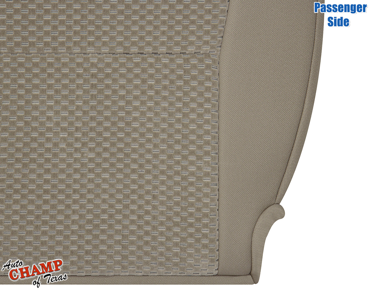 2007 2013 toyota tundra cloth seat cover tan stitching seam