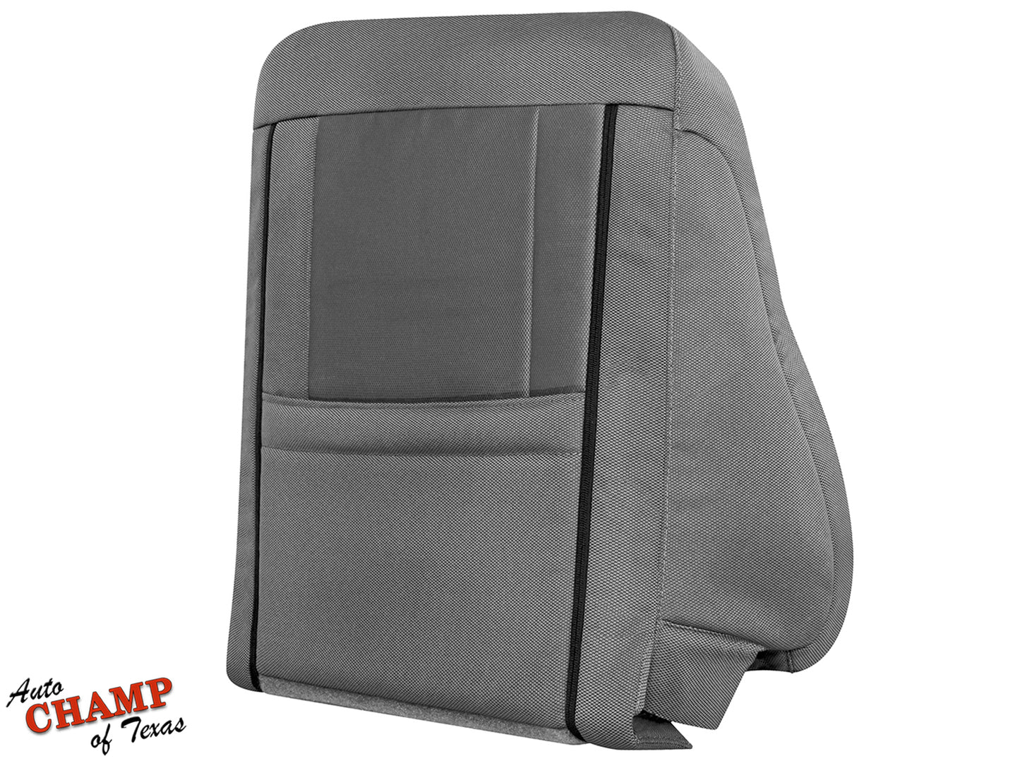 driver side lean back seat cover 2017 2022 ford f250 xlt gray cloth