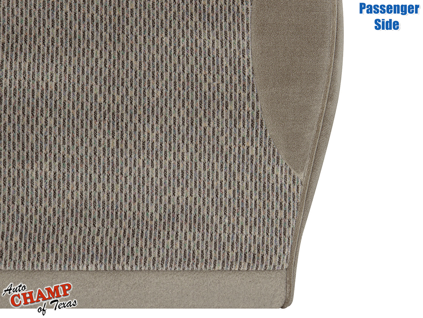 tan passenger cloth seat cover 1997 1998 ford f150 xlt bottom