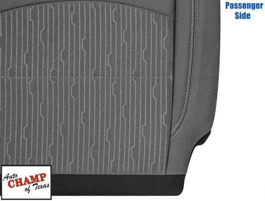 2019 2024 dodge ram passenger side cloth seat cover diesel gray auto champ of texas