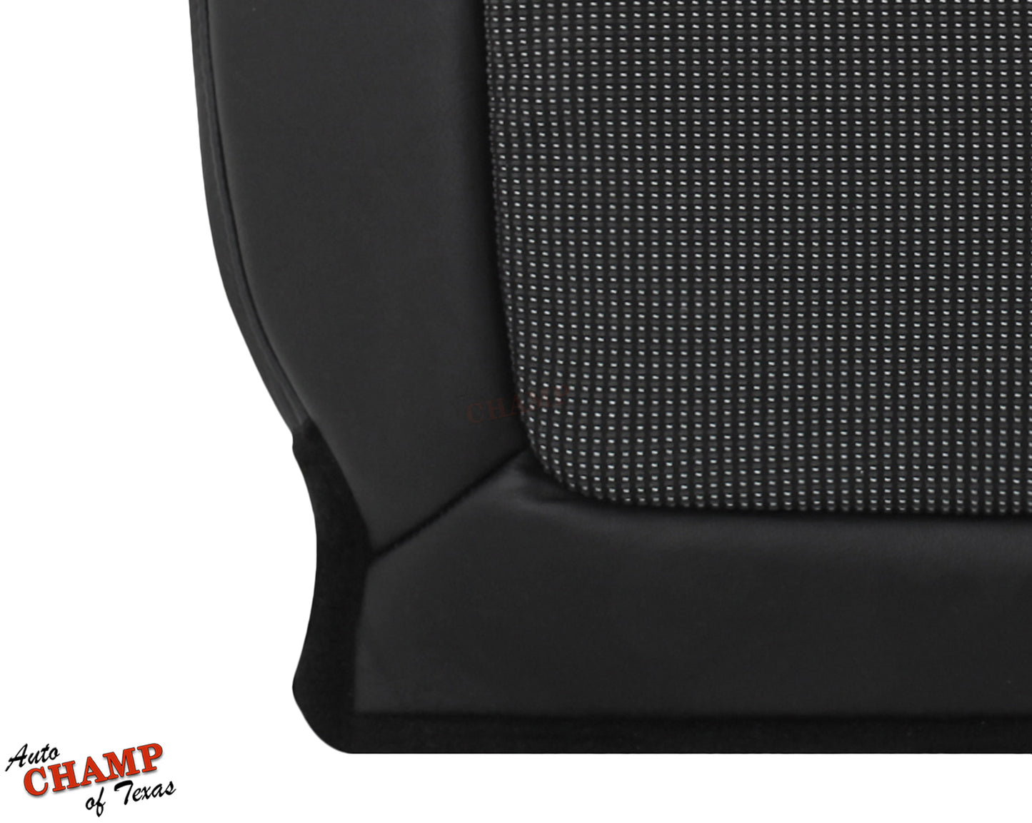 2013 2015 chevy malibu bottom seat cover black cloth leather back lower view