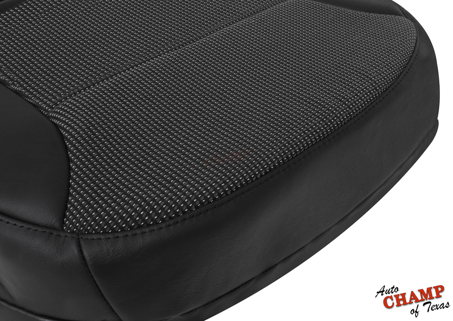 2013 2015 chevy malibu bottom seat cover black cloth leather edge stitching