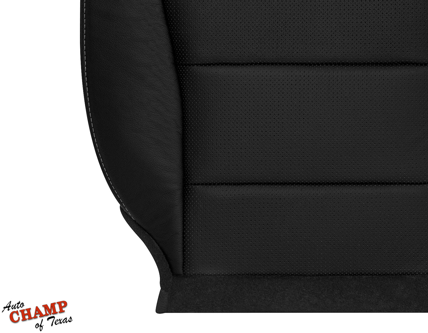 2016 honda accord black with white stitching bottom seat cover