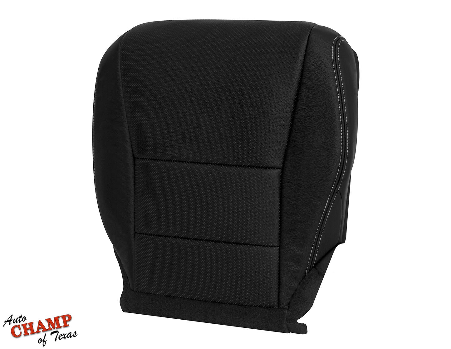 2015 honda accord black with white stitching bottom seat cover