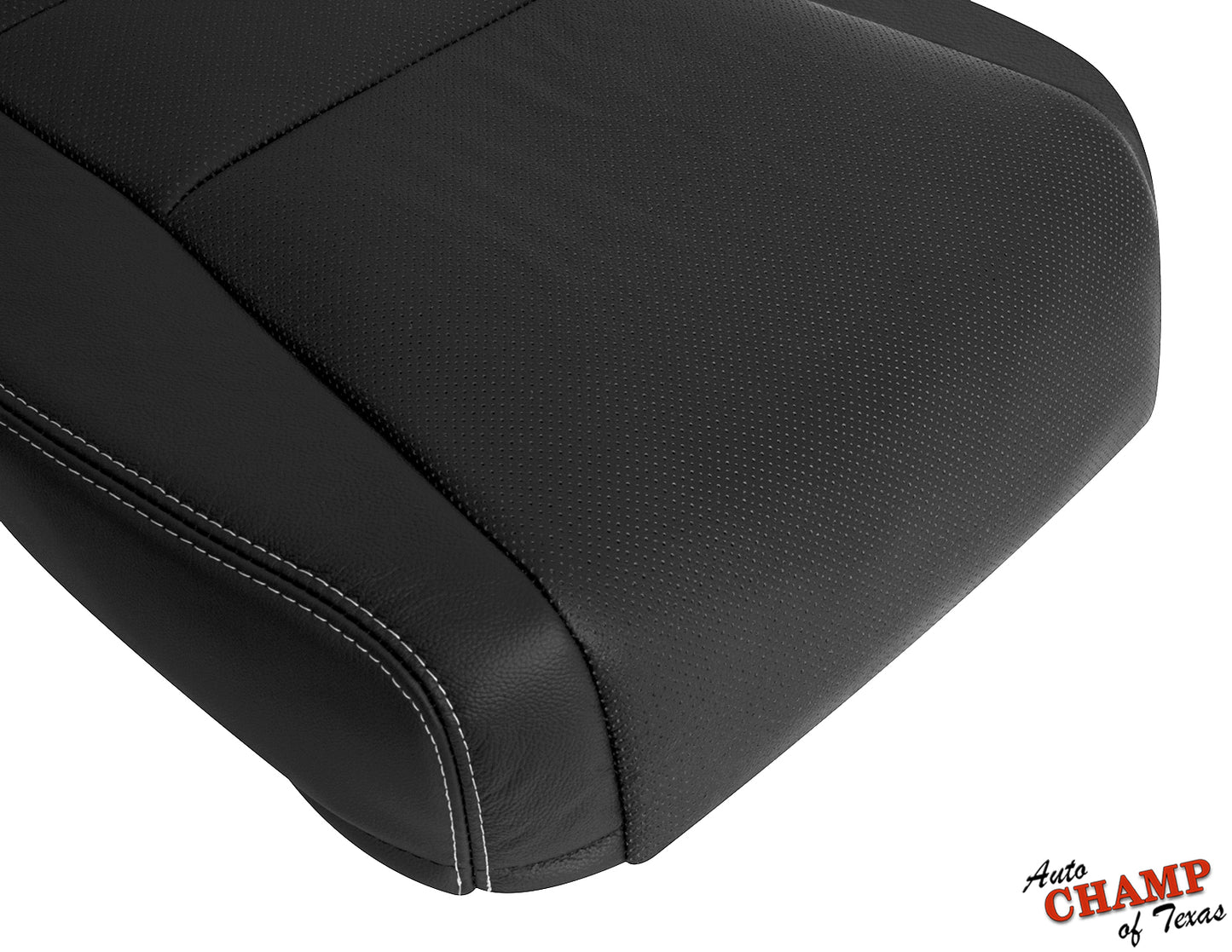 2013 honda accord black with white stitching bottom seat cover