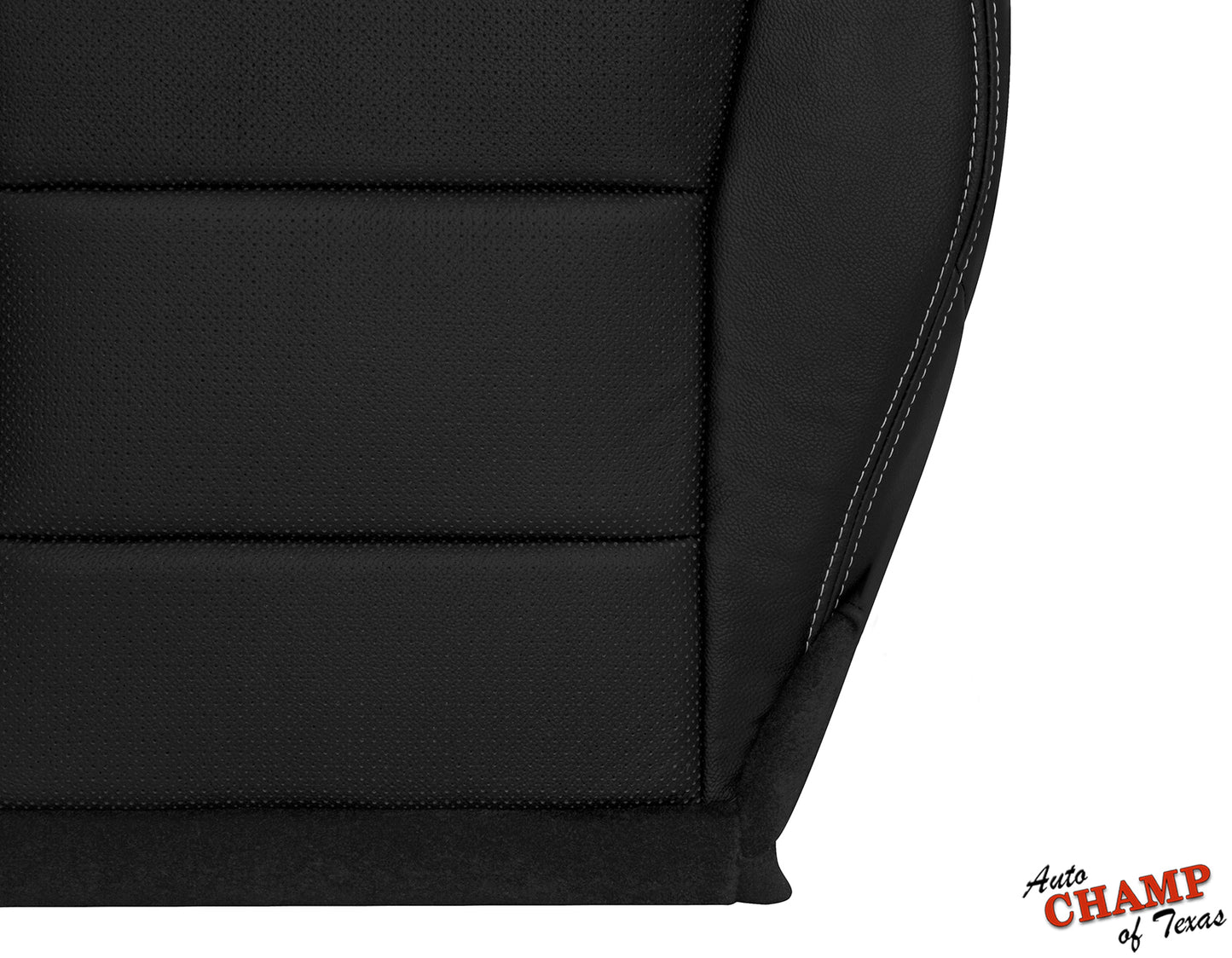 2017 honda accord black with white stitching bottom seat cover