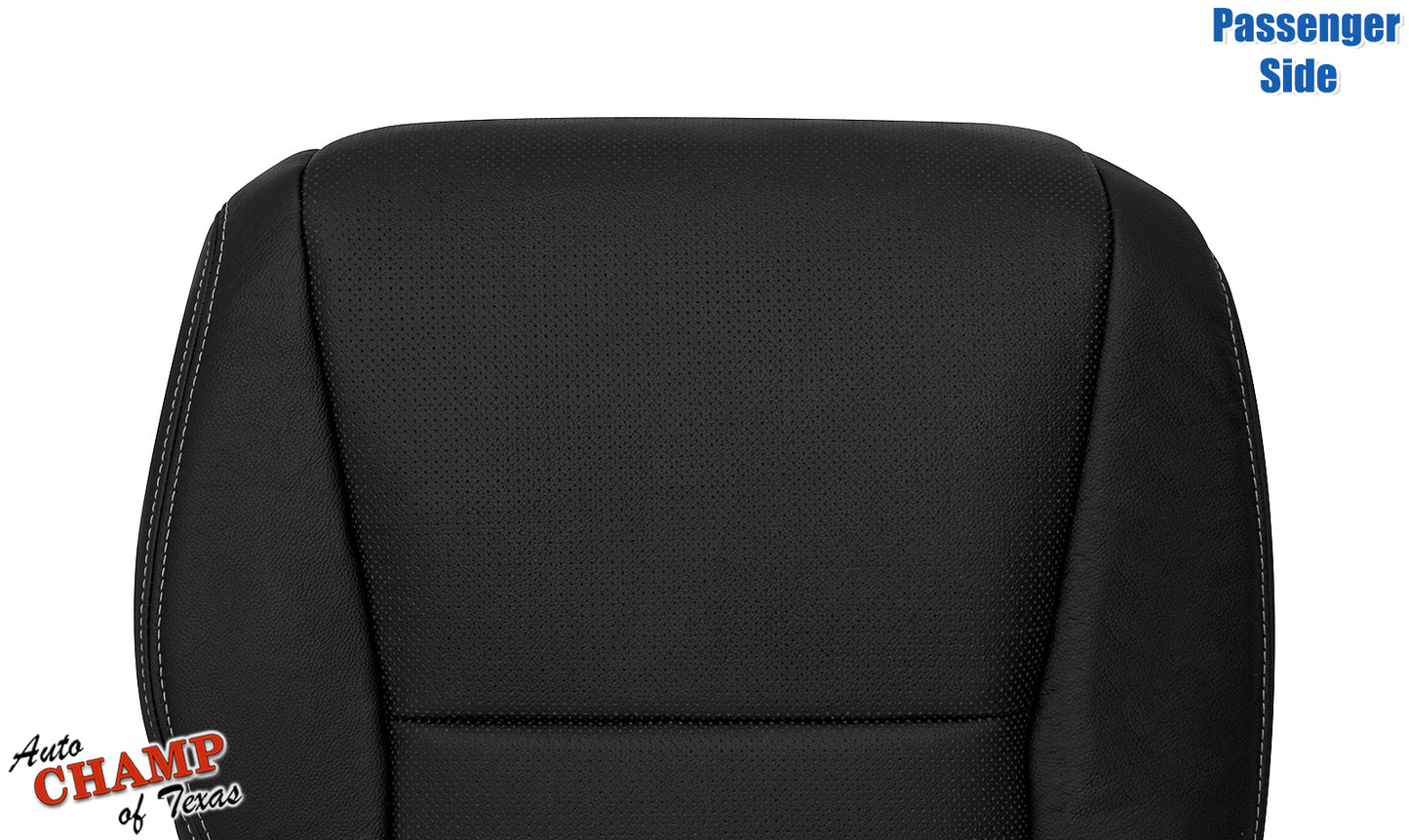 2013 honda accord black with white stitching bottom seat cover