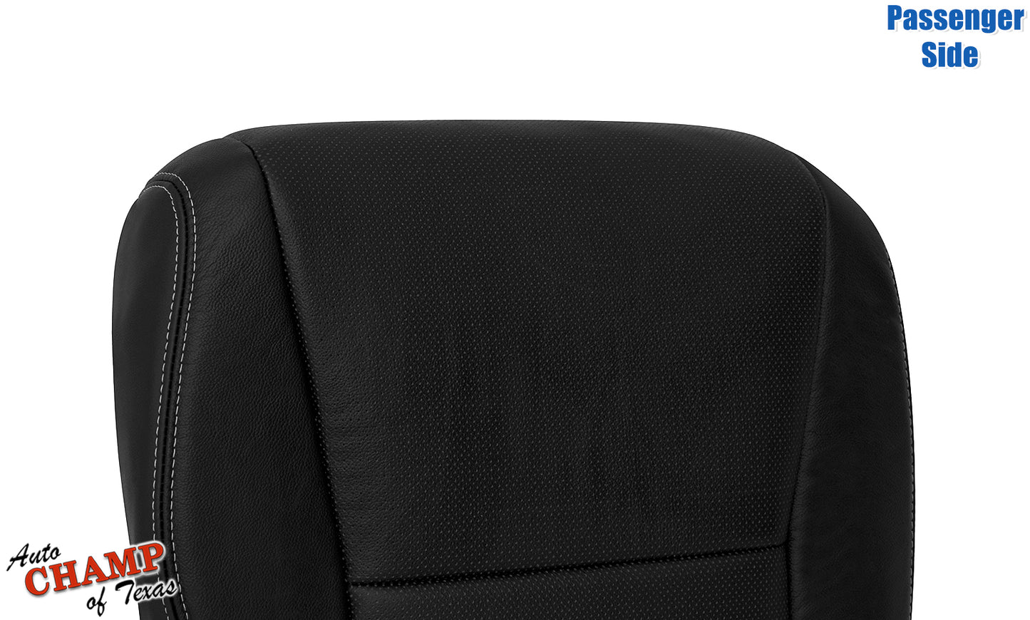 2016 honda accord black with white stitching bottom seat cover