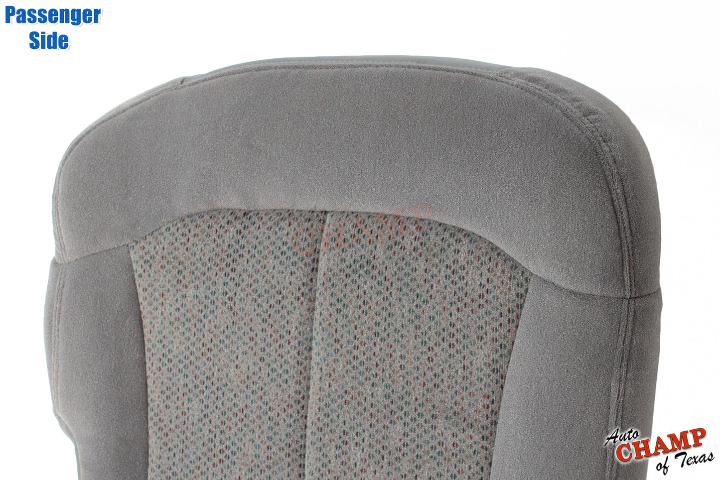 passenger seat base cover suburban tahoe gray