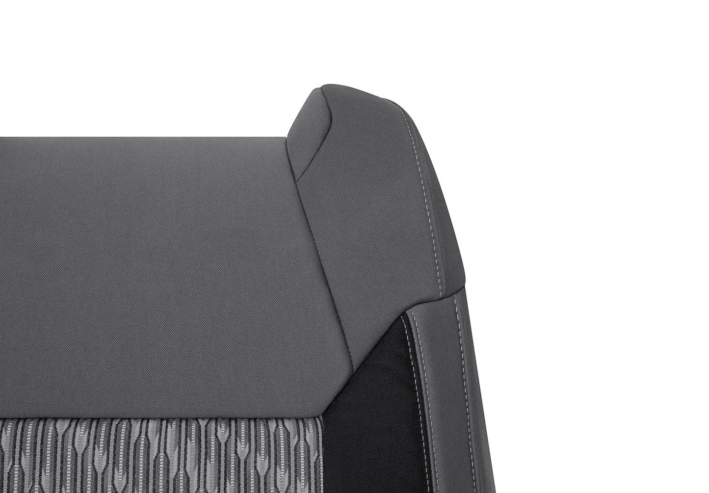 gray cloth tundra seat lean back cover factory