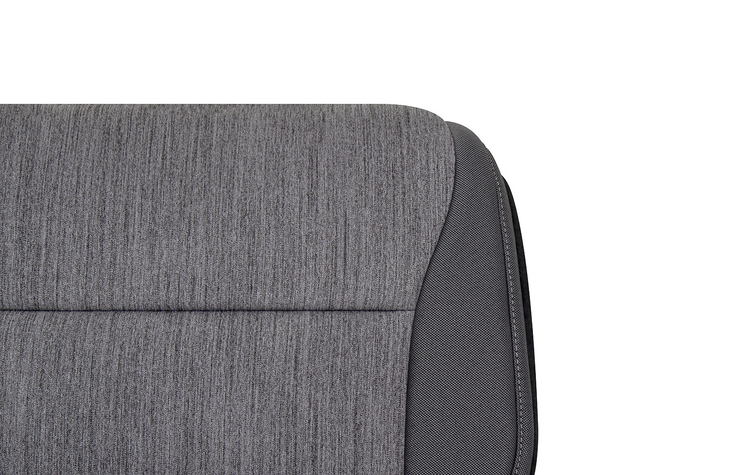 2021 2025 ford f150 xl base cloth seat cover close up gray oem match durable upgrade