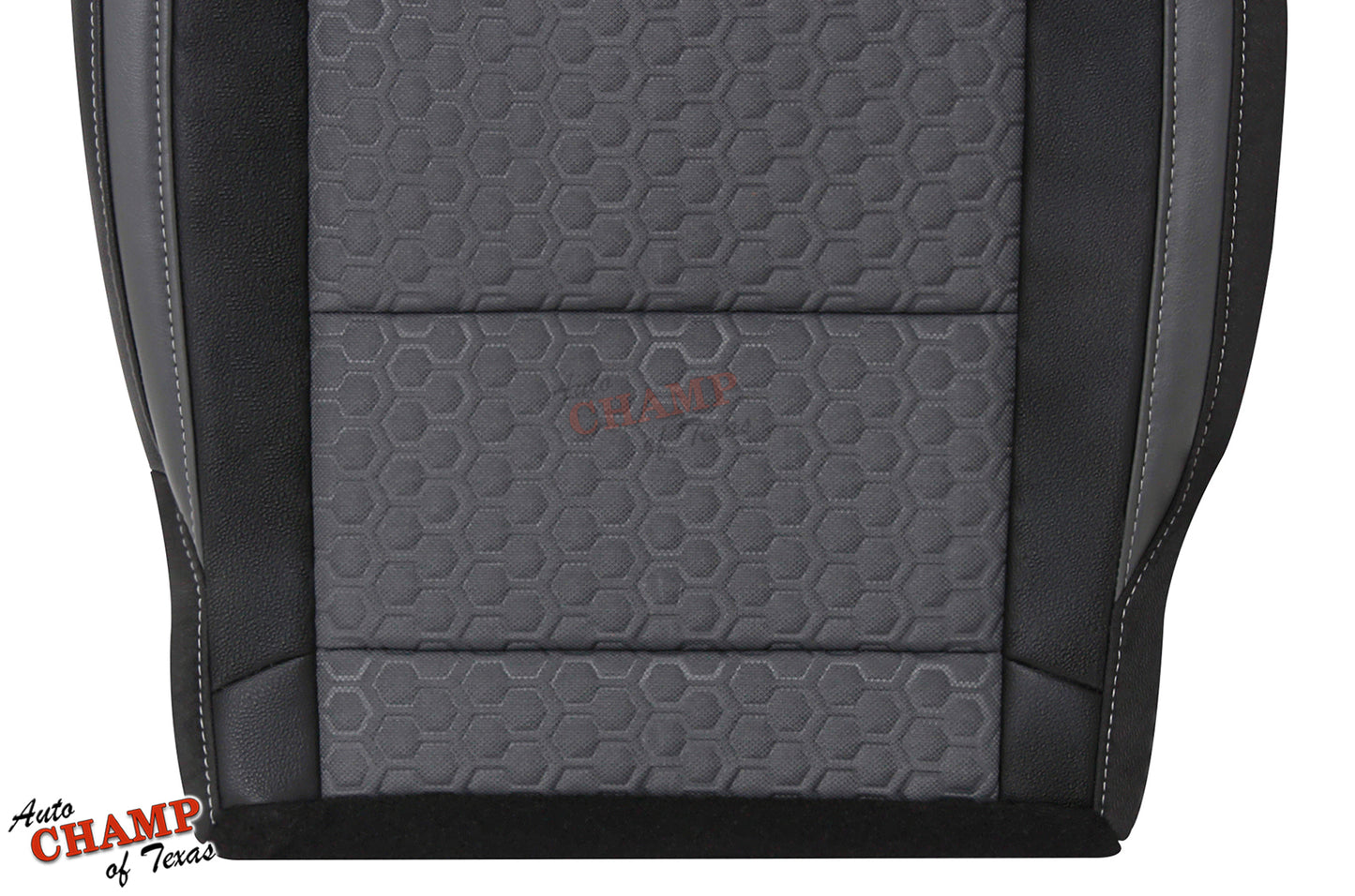2015 2022 chevy colorado z71 driver bottom seat cover edge detail jet black dark gray