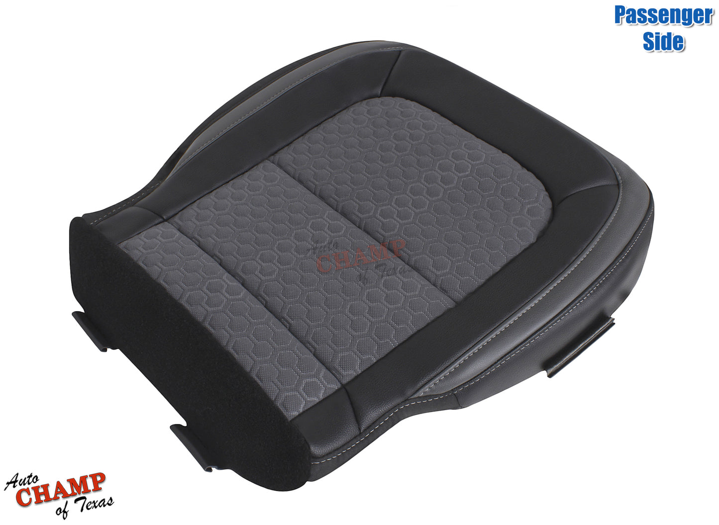 oem match chevy colorado z71 seat replacement passenger bottom 2015 2022 black gray