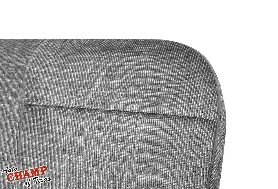 gray bench seat cover 1987 to 1991 ford lean back bottom