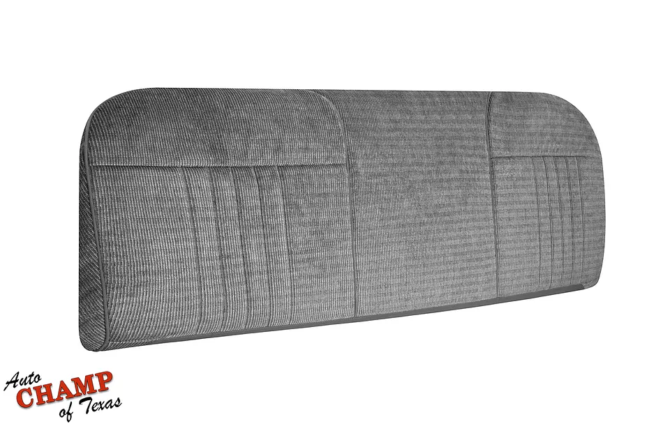 bench seat cloth cover set gray 1987 to 1991