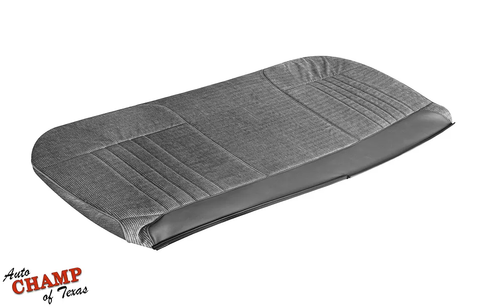 gray bench seat oem replacement cloth cover 1987 to 1991