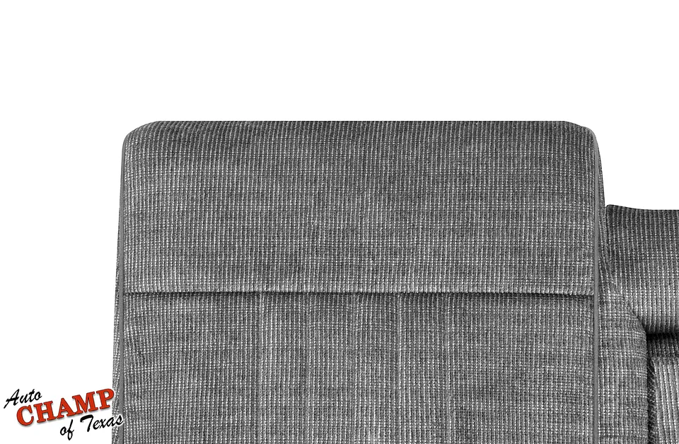 gray seat cover cloth 1987 1991 bottom and lean back