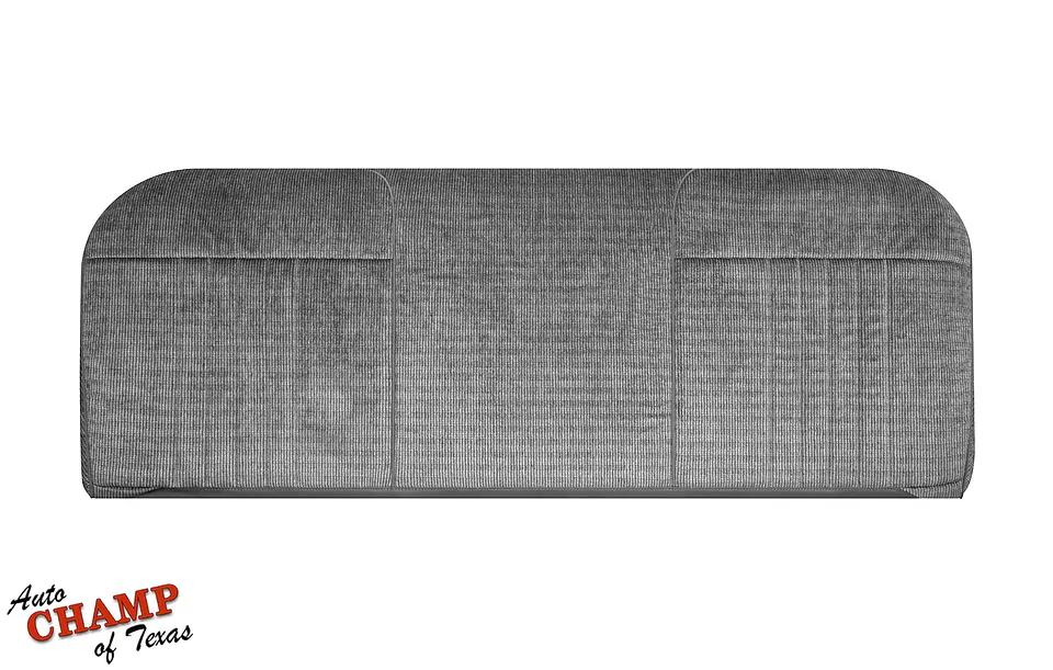 1987 1991 bench seat dark gray cloth cover kit