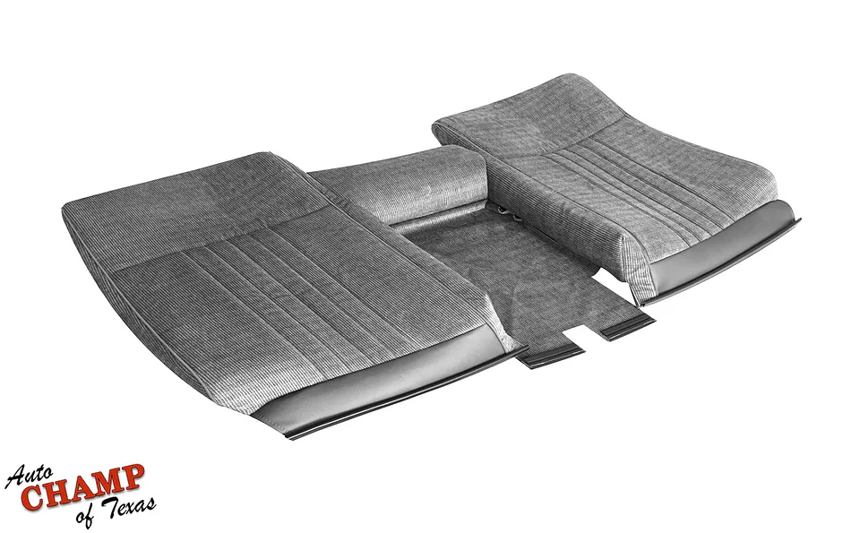 gray seat cover bench truck interior 1987 1991 classic