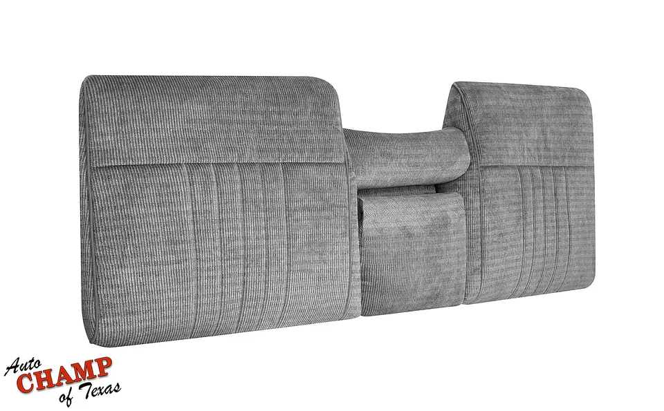 oem style gray seat cover bottom lean back classic truck
