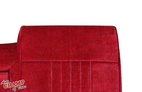 red bench seat cloth covers for restoration 1987 to 1991