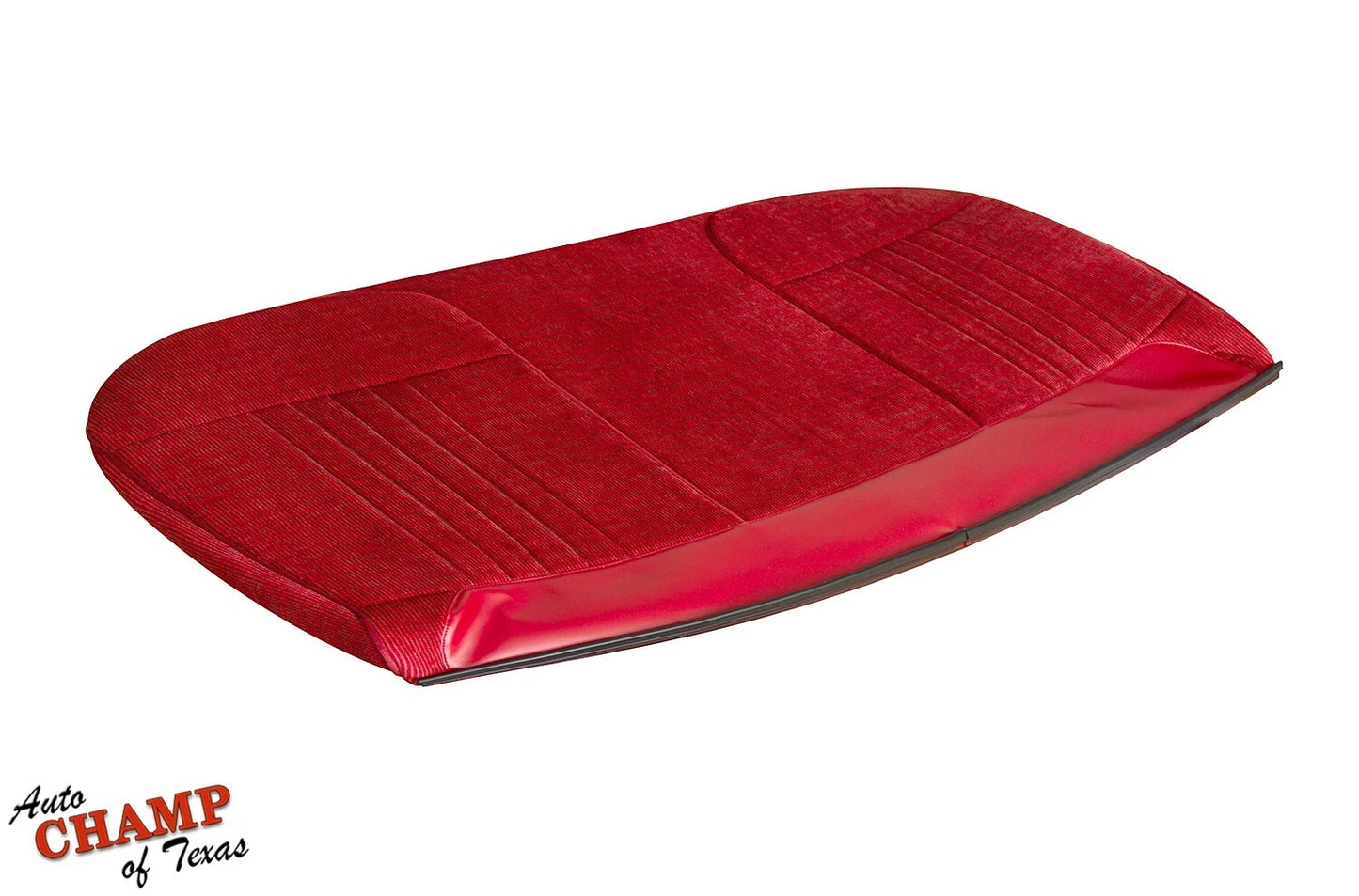 oem style red bench seat cover set 1987 to 1991