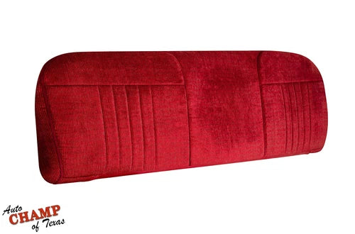 bench seat red replacement cloth cover 1987 to 1991