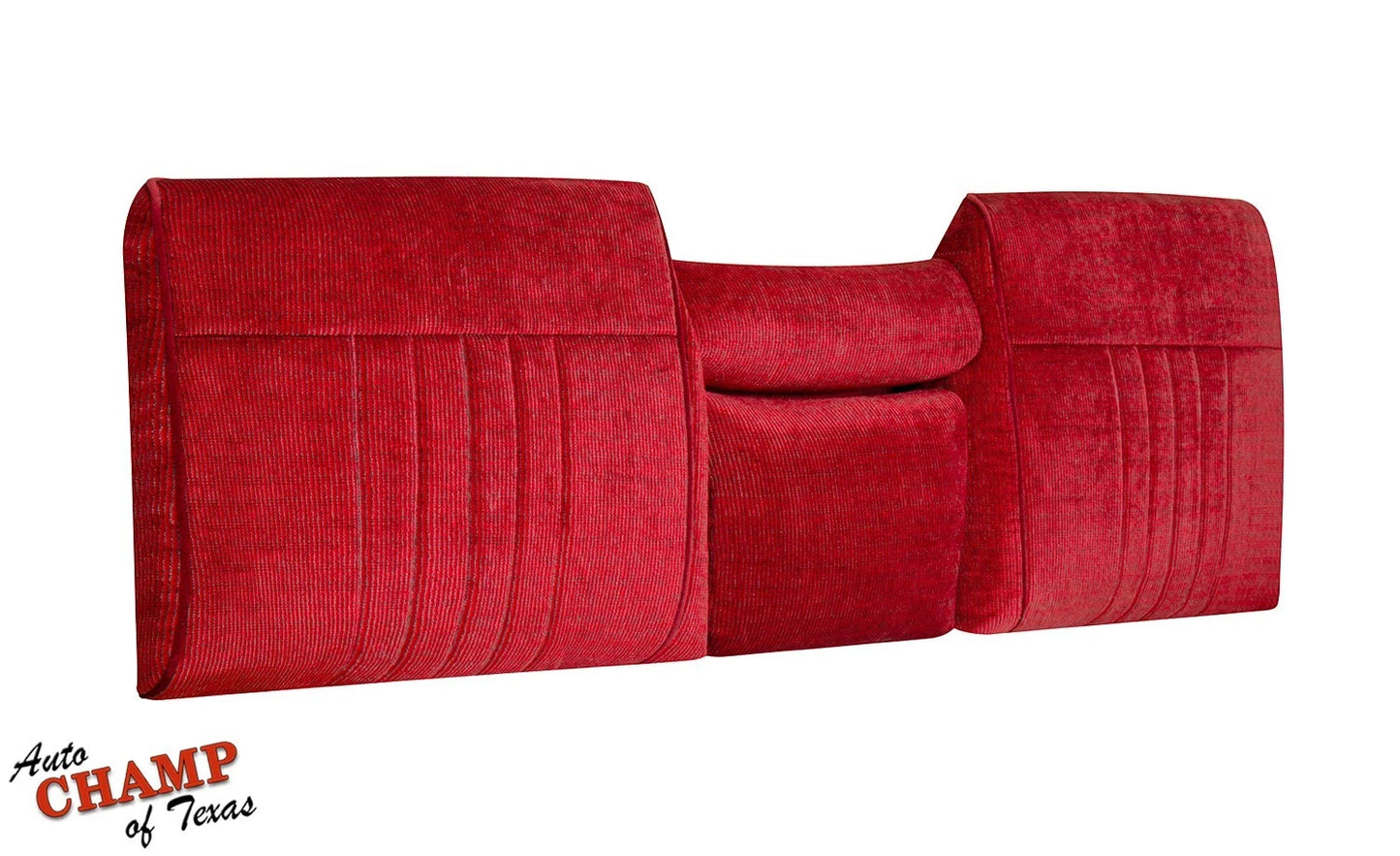 1987 to 1991 bench seat bottom lean back red cloth